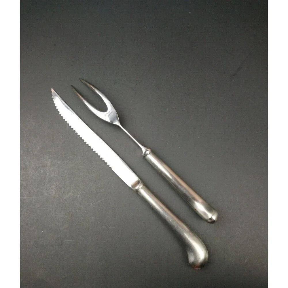 VTG Stainless Steel Carving Set Marked Korea